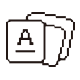 Flashcards pixel icon